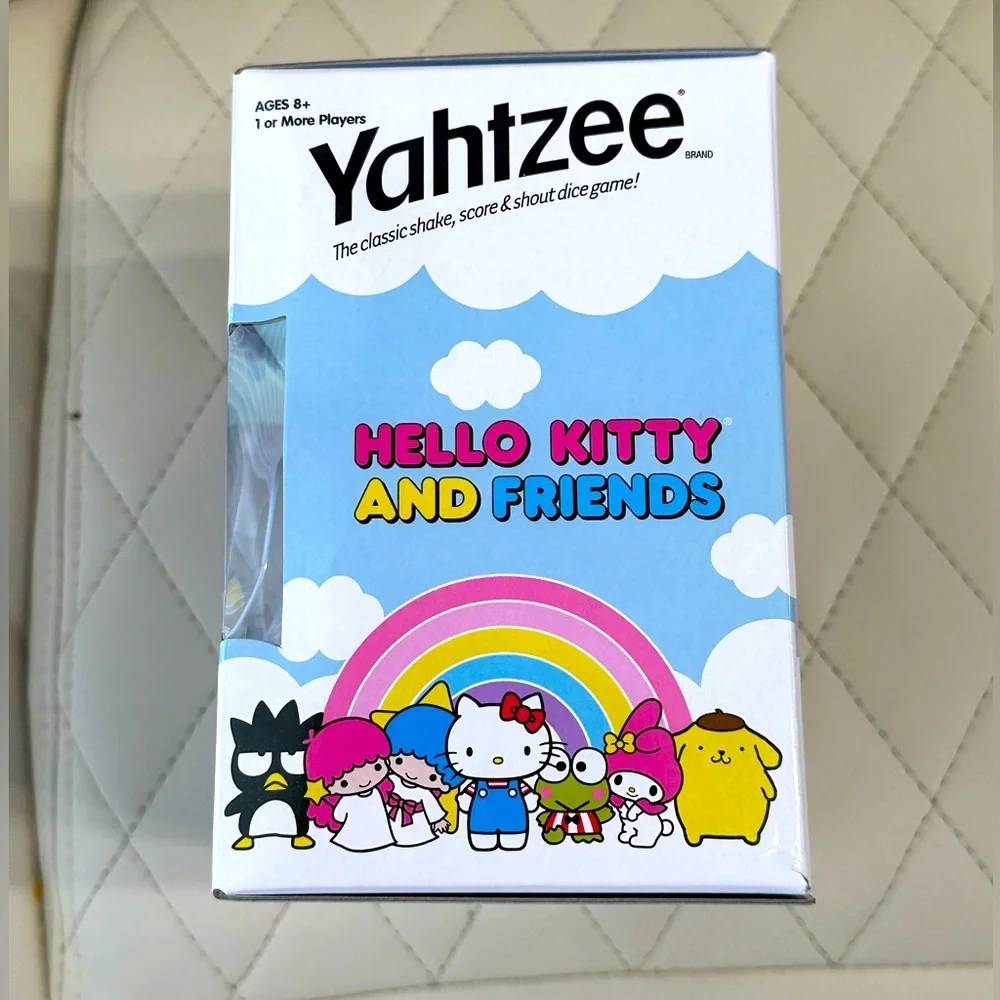 HELLO KITTY AND FRIENDS Yahtzee game New